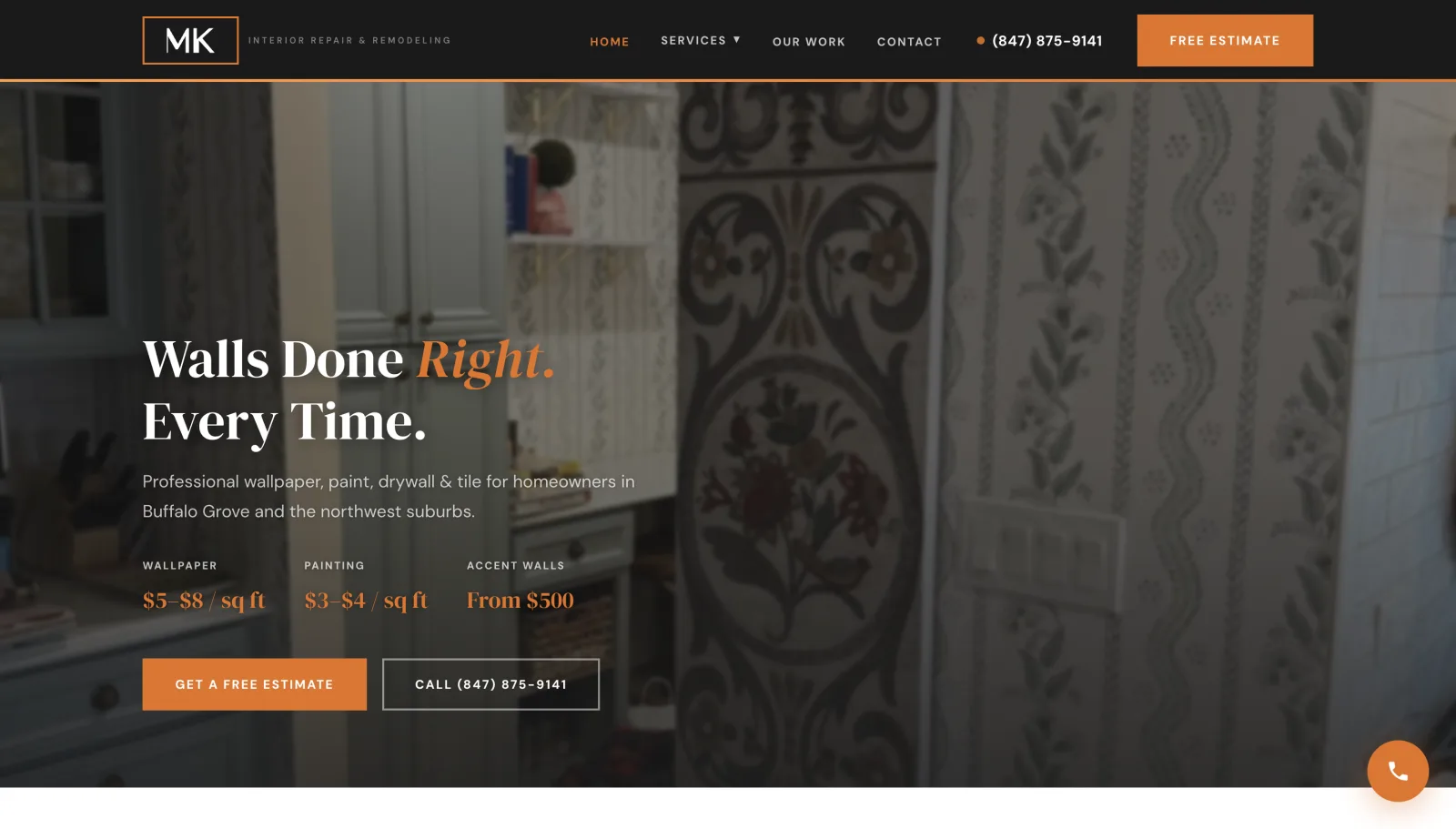 MK Interior Repair & Remodeling - tapety, malowanie, płytki