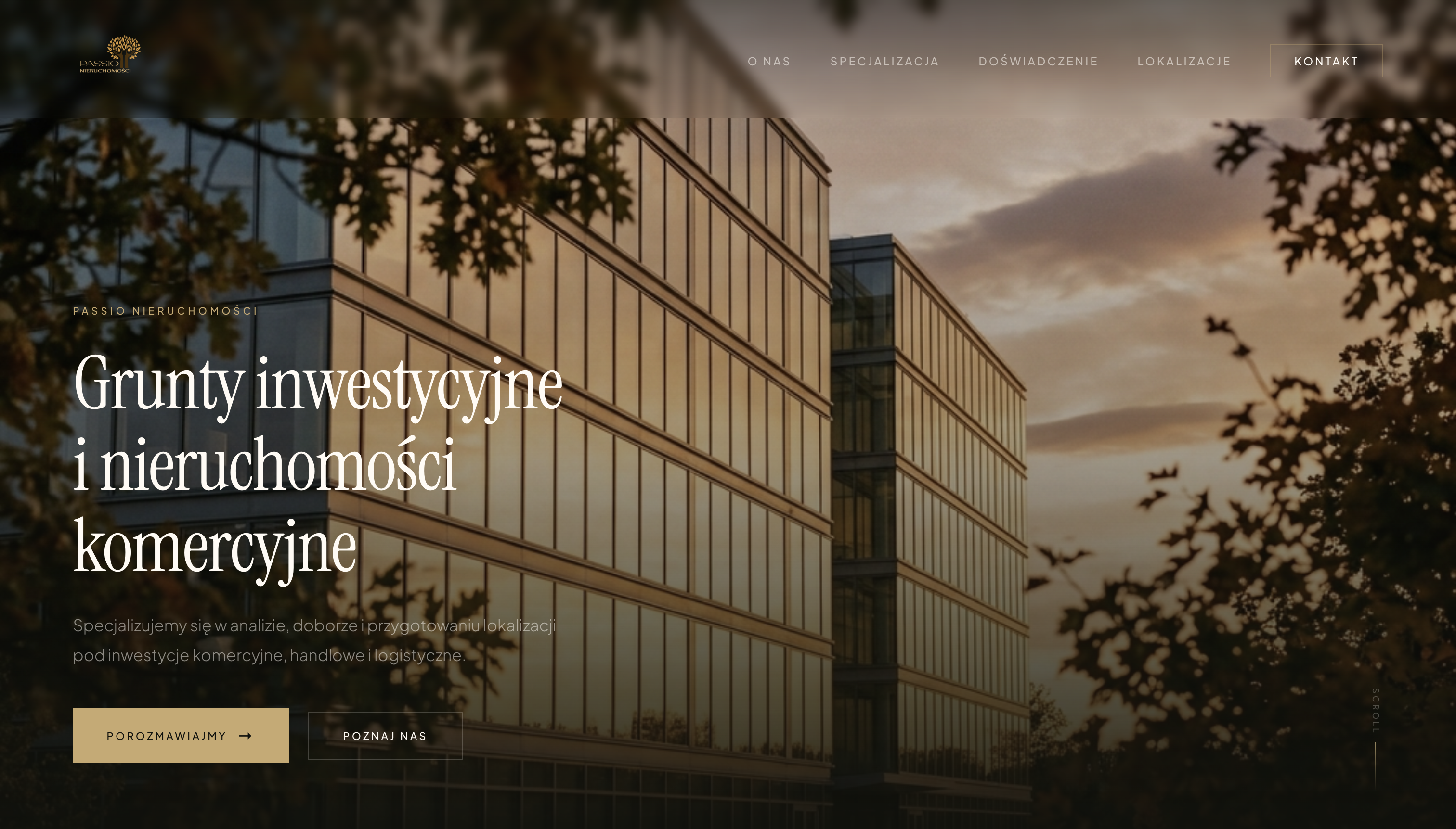 Passio Nieruchomości - grunty inwestycyjne i nieruchomości komercyjne