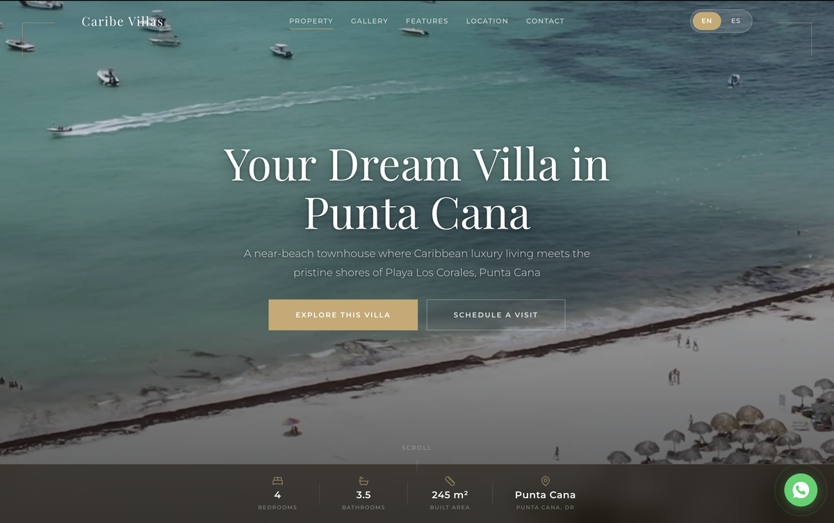 Caribe Villas - luksusowa willa w Punta Cana Dominikana