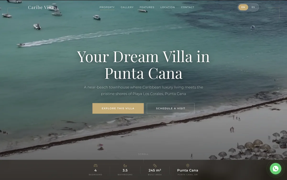Caribe Villas - luksusowa willa w Punta Cana Dominikana